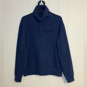 Polo Ralph Lauren men's luxury jersey shawl-collar‎ pullover sweater Size M